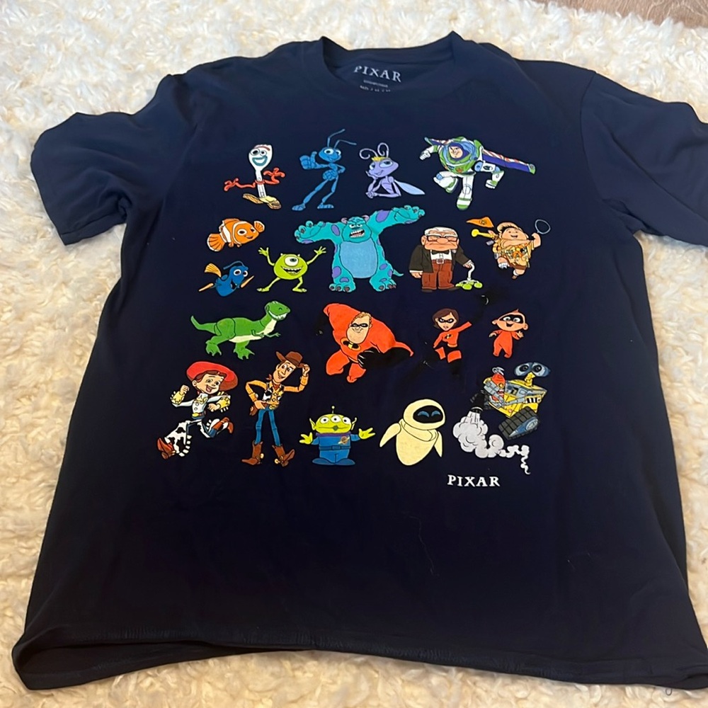 Navy blue Pixar tshirt